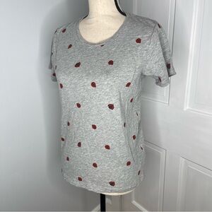 J Crew Ladybug Top Size Medium